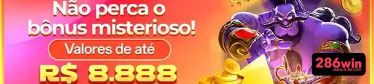Bônus Misterioso de até R$ 8.888